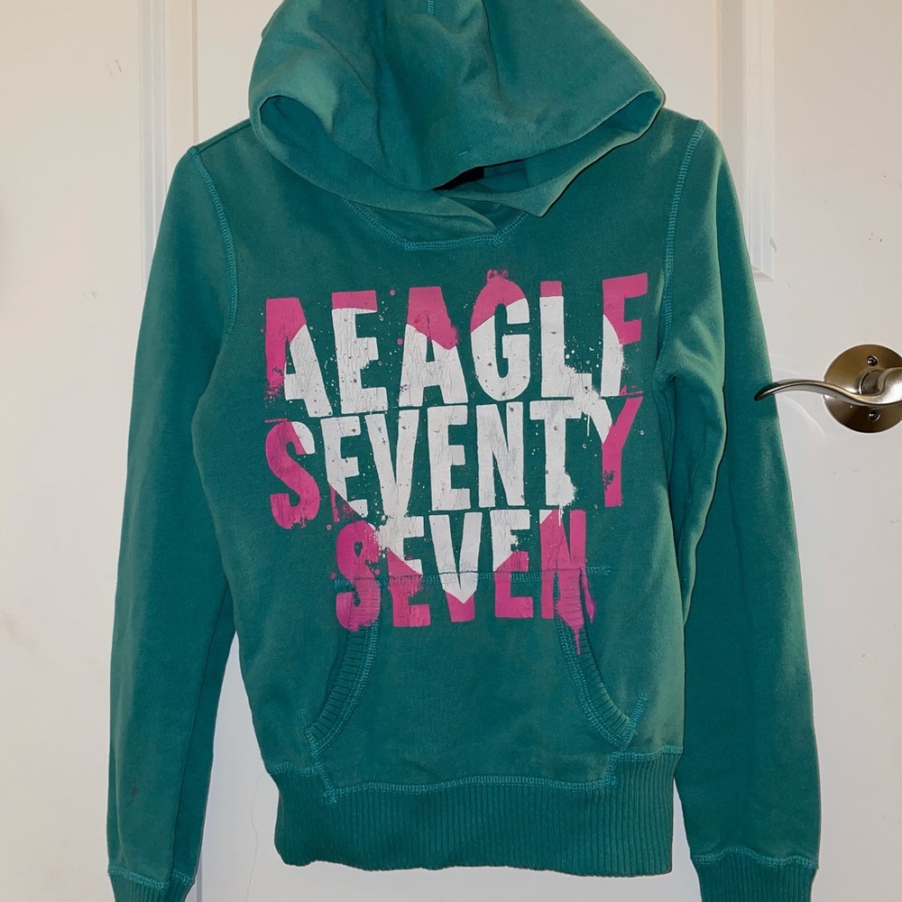 Women’s Graphic Hooded Long Sleeve Sweatshirt